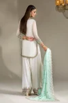 Crinkle Chiffon hand-embroidered | P-294 | Khuda Baksh