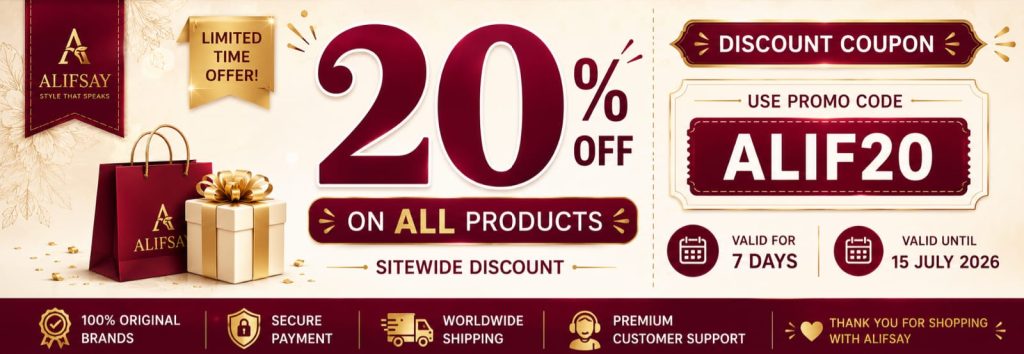 ALIFSAY 20% Discount