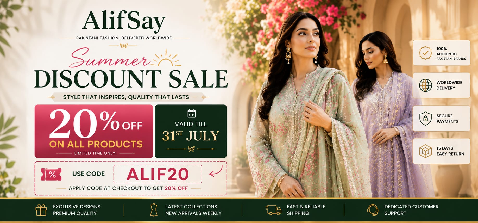 Alifsay Online 20 Discount